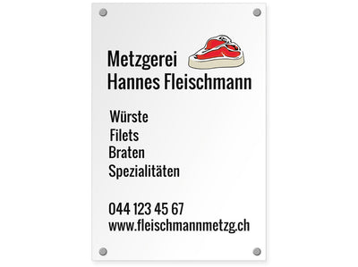 firmenschild-alu-hoch-metzgerei