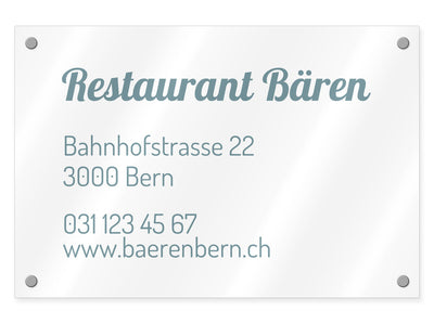 firmenschild-acrylglas-quer-restaurant