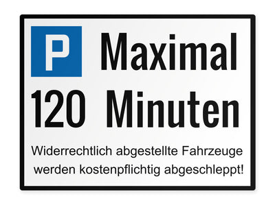 parkplatzschild-alu-quer-maximalzeit