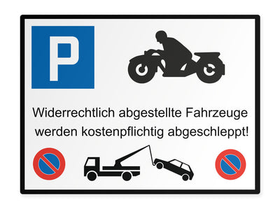 parkplatzschild-alu-quer-motorrad