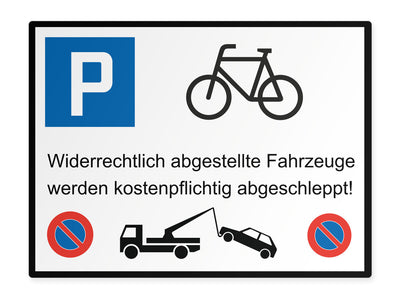 parkplatzschild-alu-quer-fahrrad