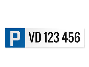 Plaques d'immatriculation