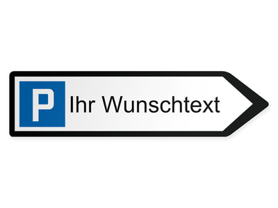 wegweiser-rechts-mittel-ihr-wunschtext