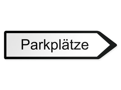 wegweiser-rechts-mittel-parkplaetze