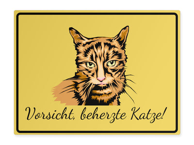 tierschild-quer-vorsicht-beherzte-katze