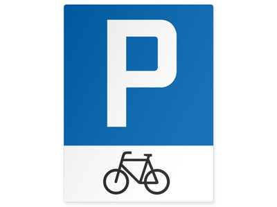 parkplatzschild-alu-hoch-fahrrad